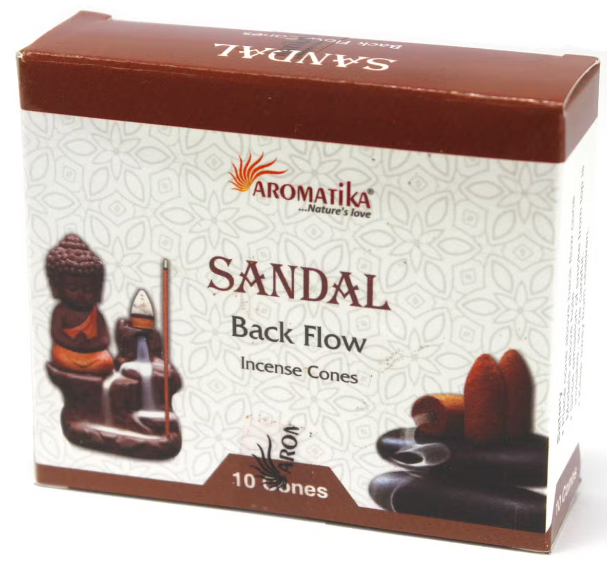 Aromatica Backflow Wierookkegels – ﻿Sandelhout