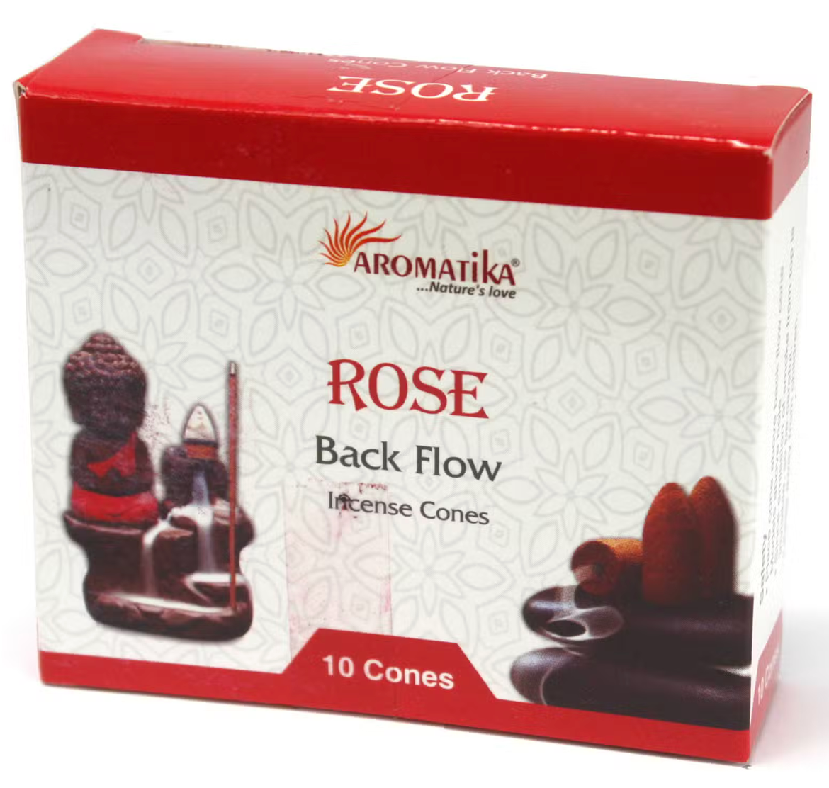 Aromatica Backflow Wierookkegels – ﻿Roos