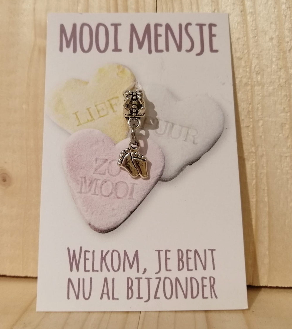 Mooi Mens Kaartje – Welkom, je bent nu al bijzonder