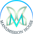 Manumission House logo in blues and greens
