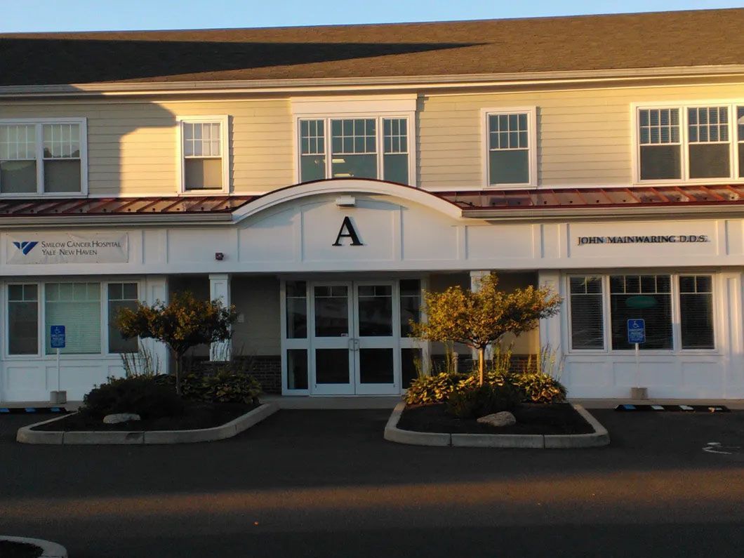 Dental office exterior building in Orange, CT Dental office exterior building in Orange, CT
