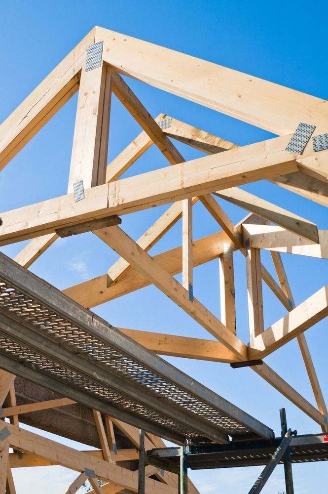 A Wooden Structure Is Being Built — Fahlstrom Scaffolding Cairns Pty Ltd in Gordonvale, QLD