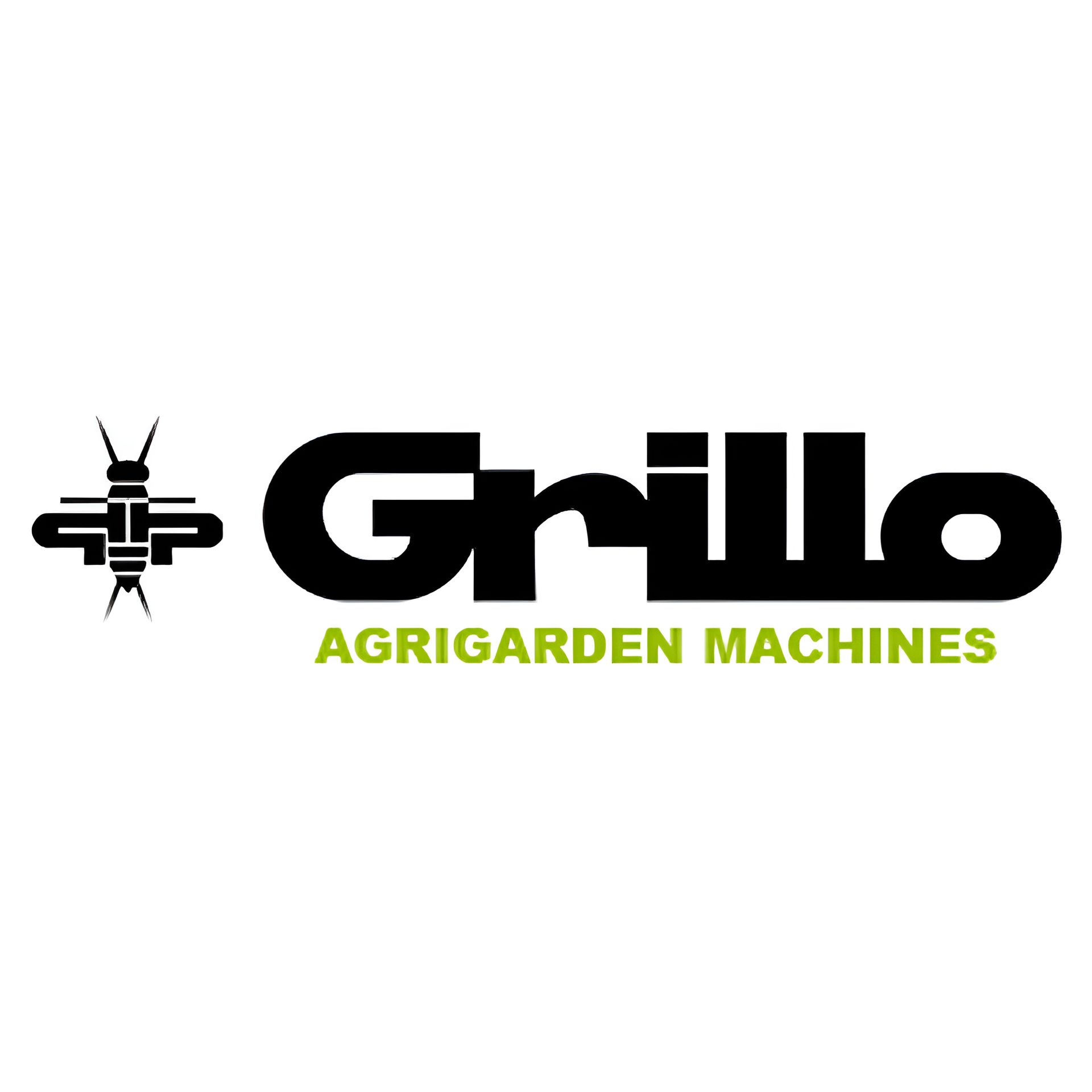 The Logo for Grillo Agrigarden Machines is Black and Green — Stockers & Partridge In Paterson, NSW
