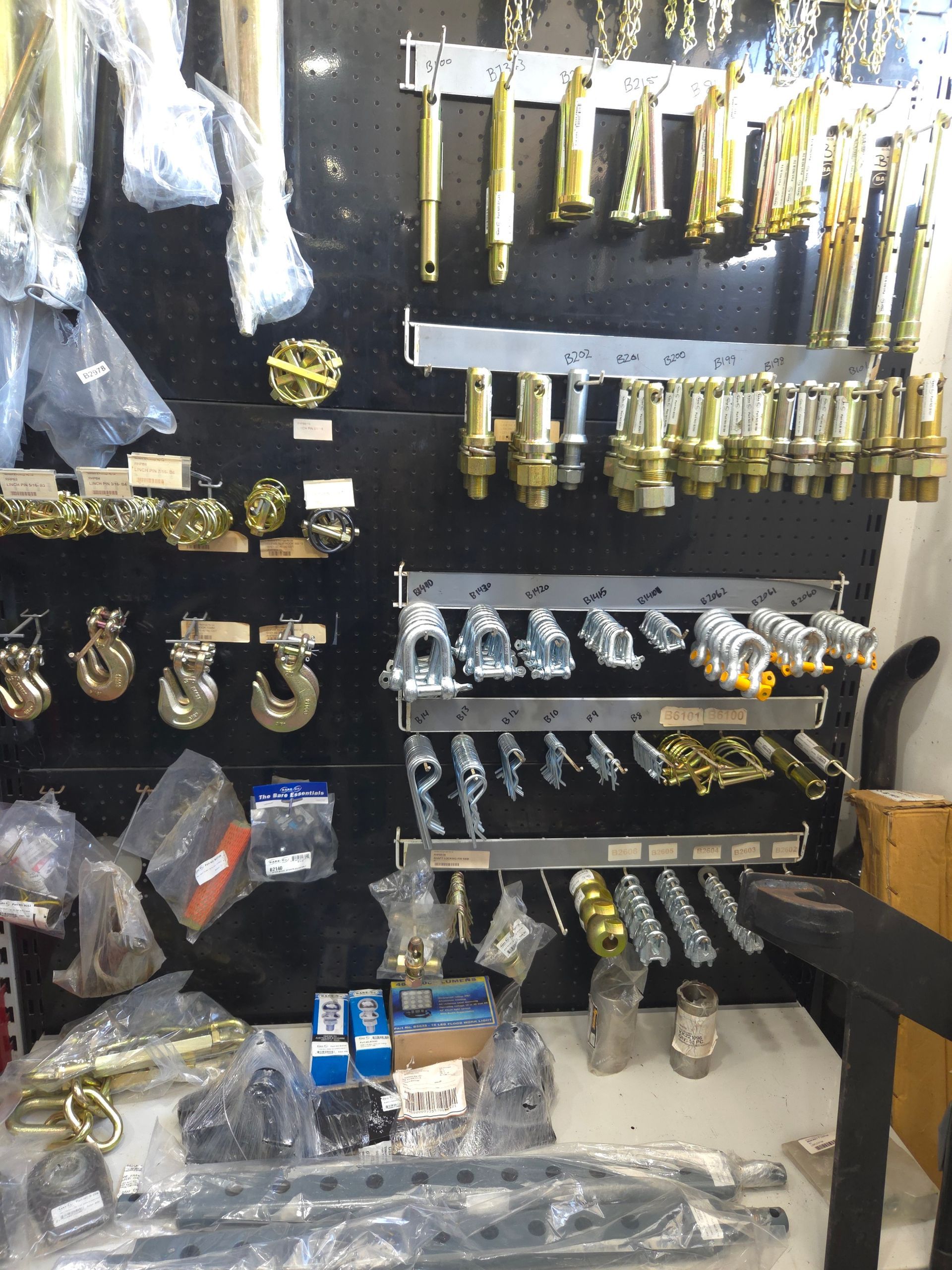 A Display of Stihl Products Including a Hat and a Chainsaw — Stockers & Partridge In Paterson, NSW