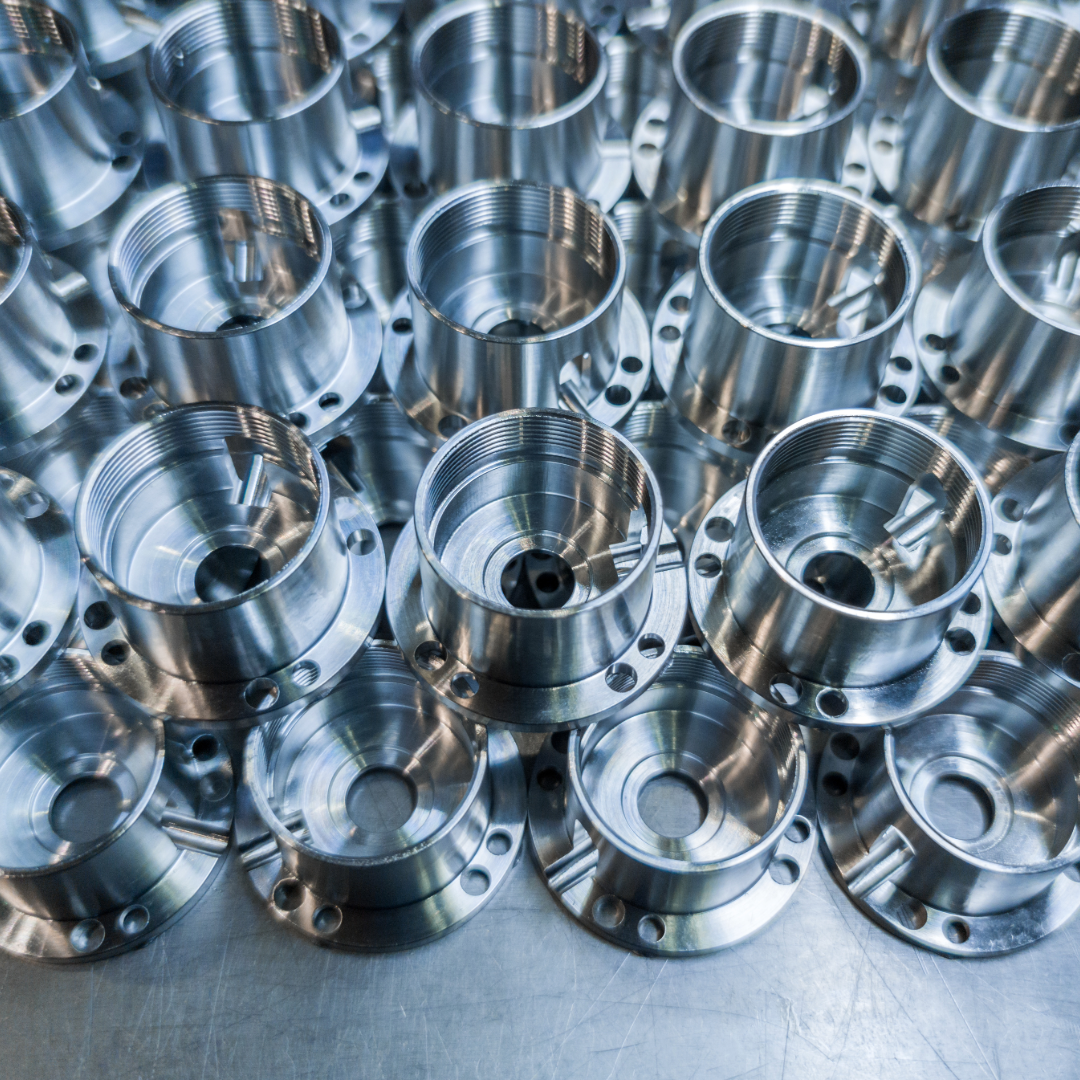 A close up of a gear with a hole in the middle