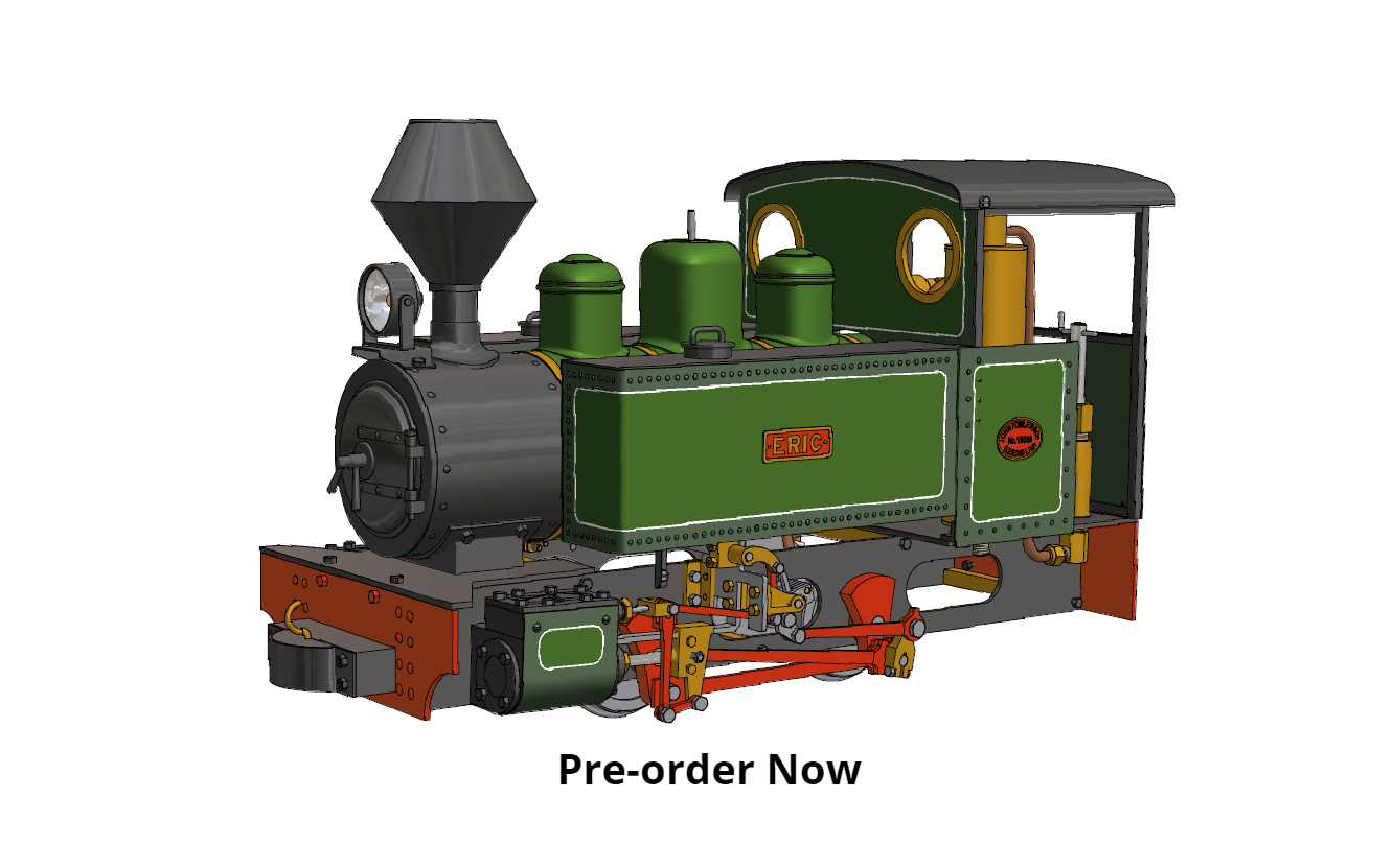 16mm Scale 'Eric' Steam Kit - Gas