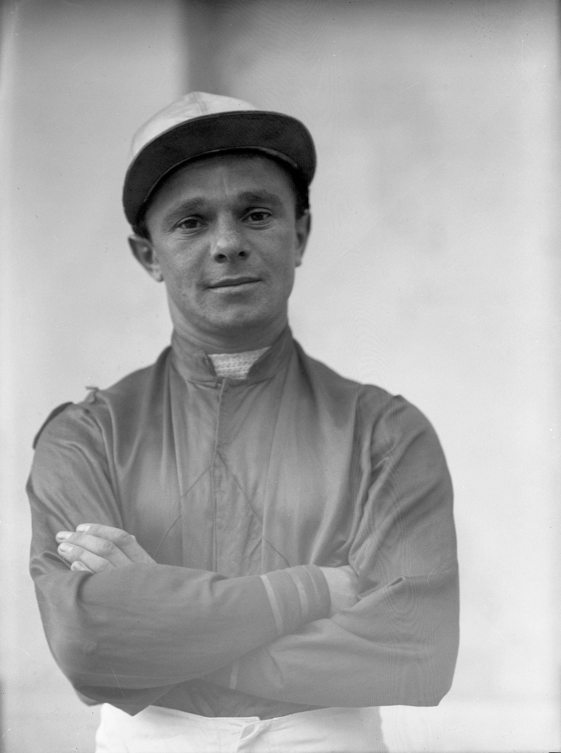 Sam Renick photo jockey crossing his arms for photo