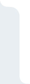 Light blue wavy shape on the left, white on the right.