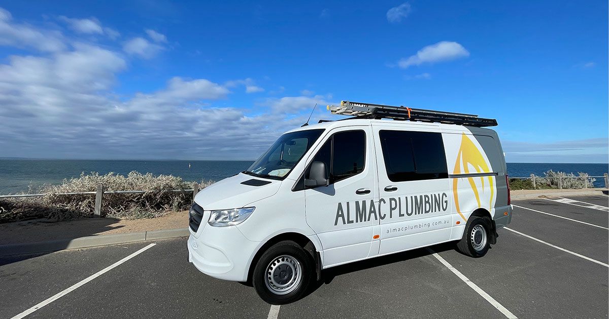 White van with