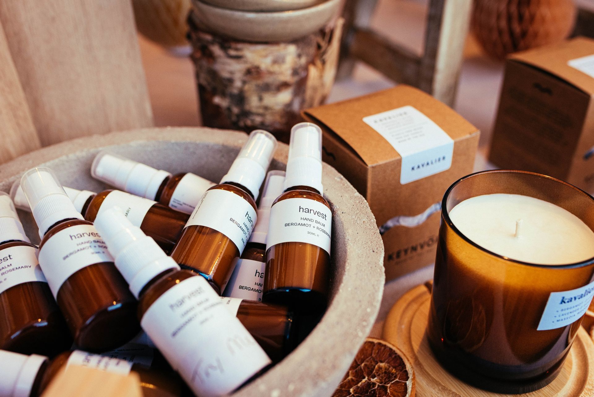Scented candles and home fragrance gifts from an independent trader