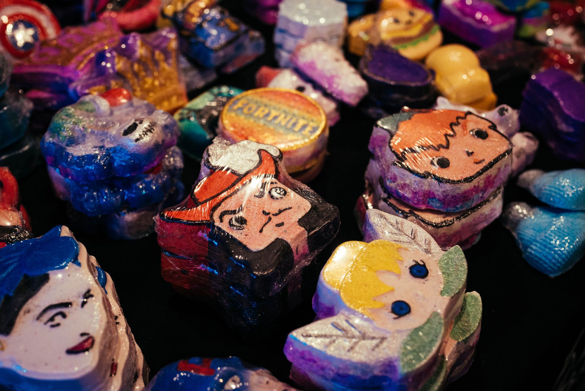 Sticking fillers at Lancaster Christmas Markets