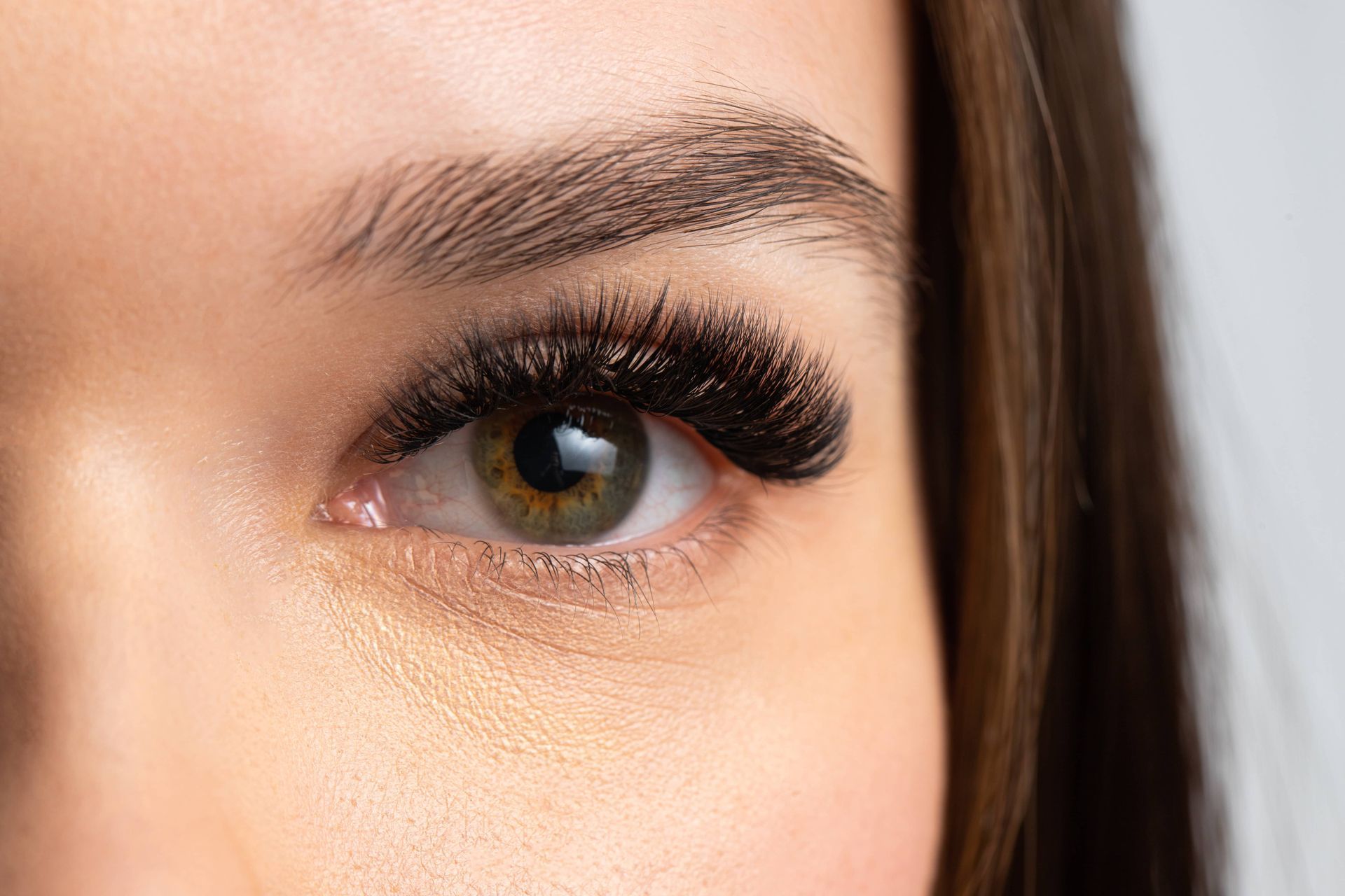Woman With Eyelashes