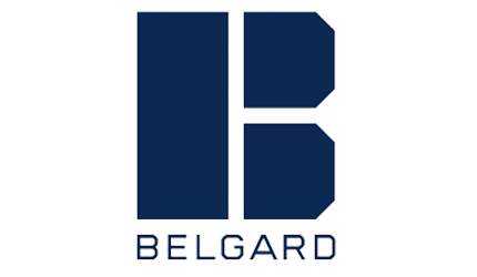 BELGARD logo in dark blue with stylized initials above the word “BELGARD” BELGARD logo in dark blue with stylized initials above the word “BELGARD”
