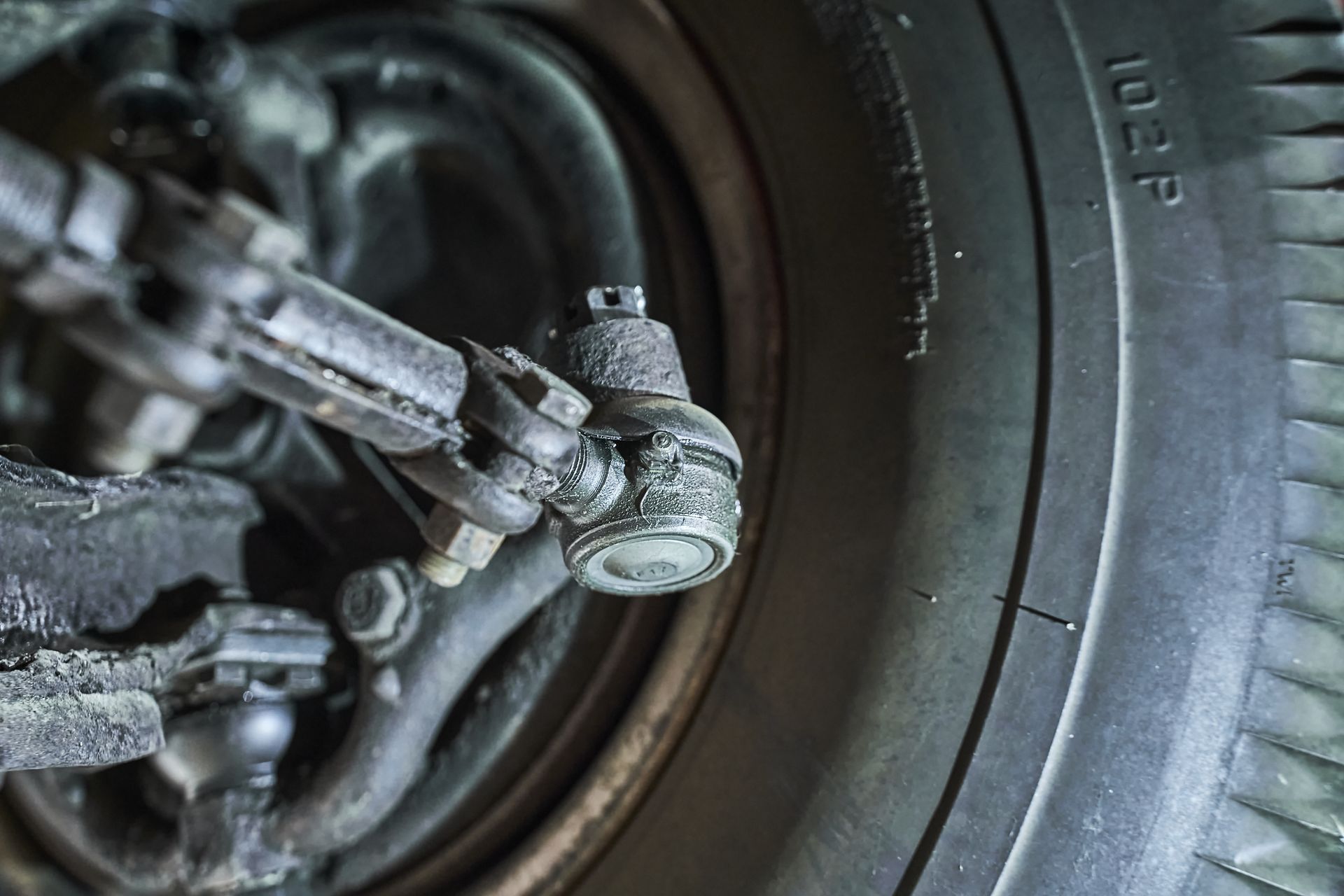 A close up of a tire with the number 102 on it
