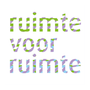 A colorful logo that says ruimte voor ruimte