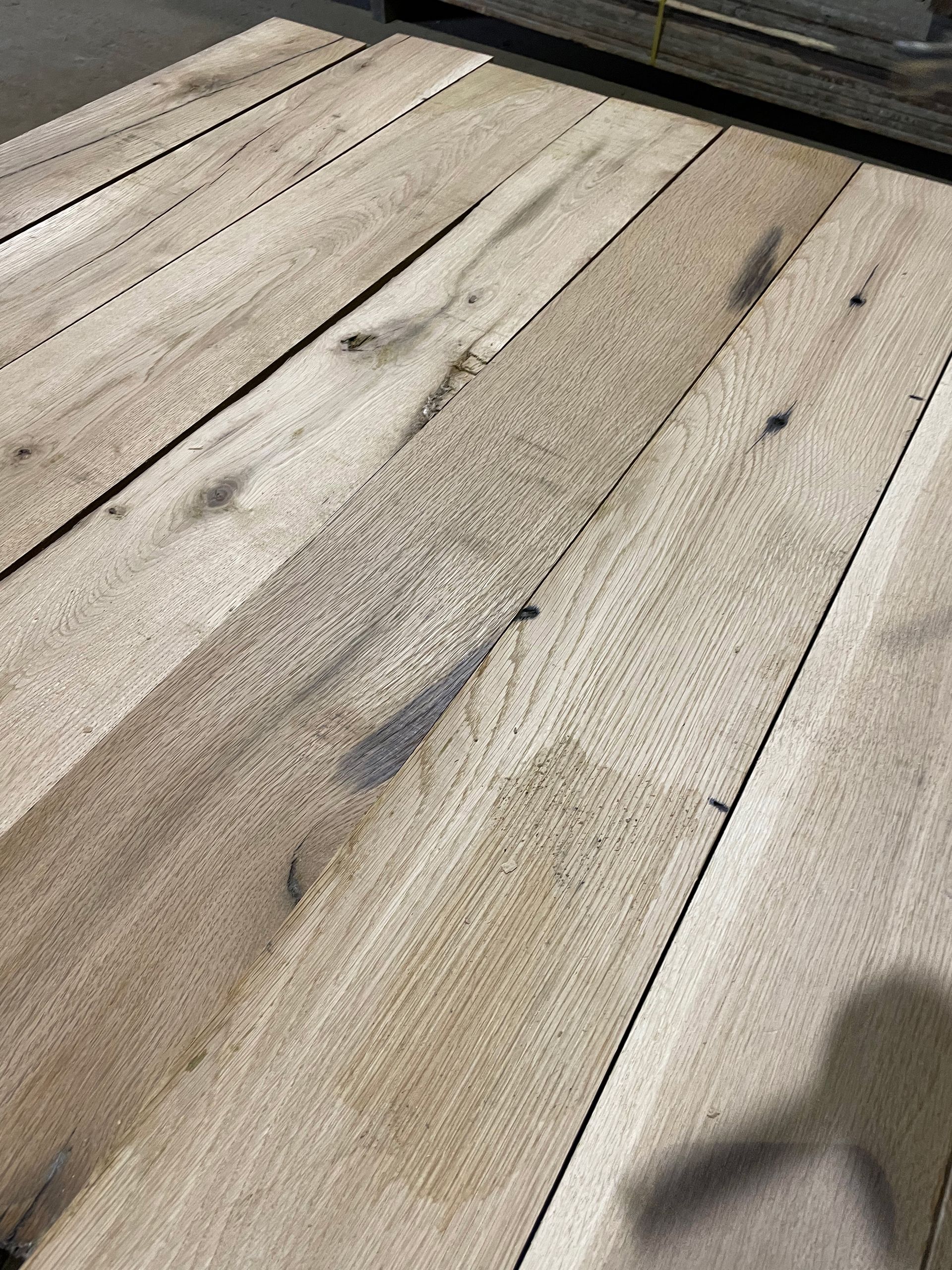 sanded flooring