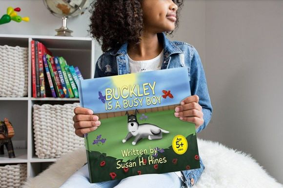Susan H Hines featuring a Buckley children's book