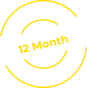 12 Month Warranty