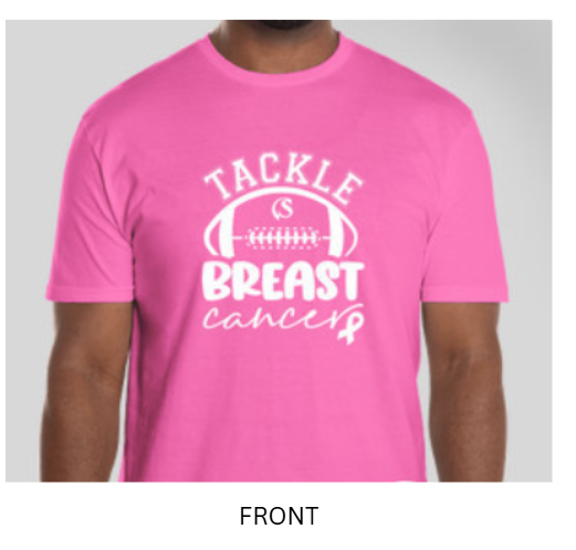 Tackle Breast Cancer T-Shirt