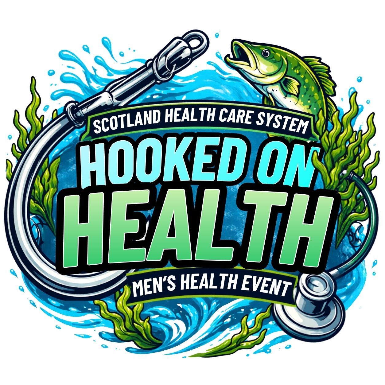 Promotional flyer for a men's health tailgate: