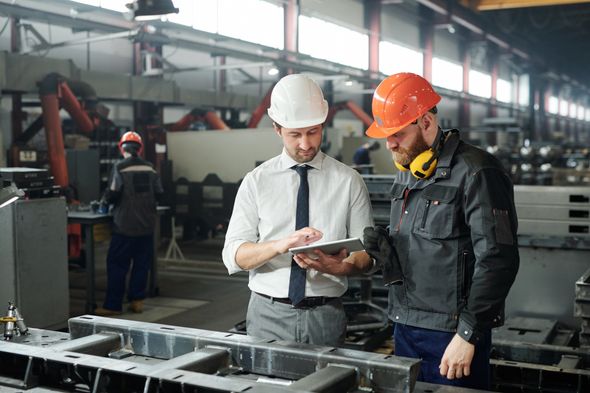 Two Engineers Talking — Bridgesville, PA — W.B. Wells Co., Inc