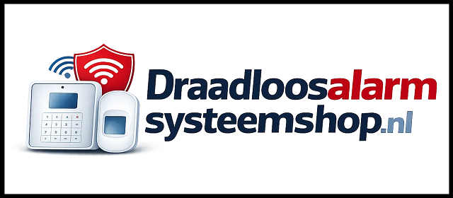 Draadloos alarmsysteem afnemer logo home