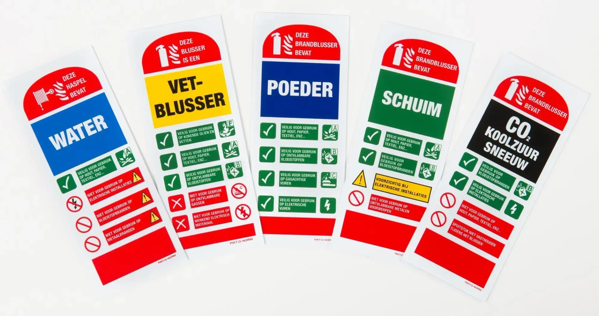 Waarom is Bonpet blusstof beter dan poeder of schuim?