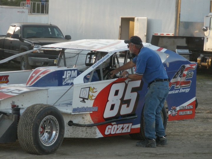 Peter Kruger in the shop