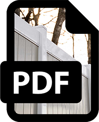 PDF document icon with a fence photo preview and bold white “PDF” label