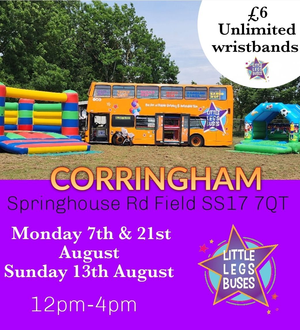 An advertisement for unlimited wristbands in corringham