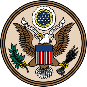 The seal of the united states of america