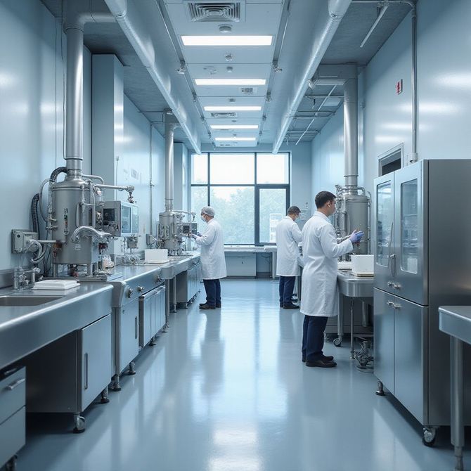 addetti a un'azienda farmaceutica
