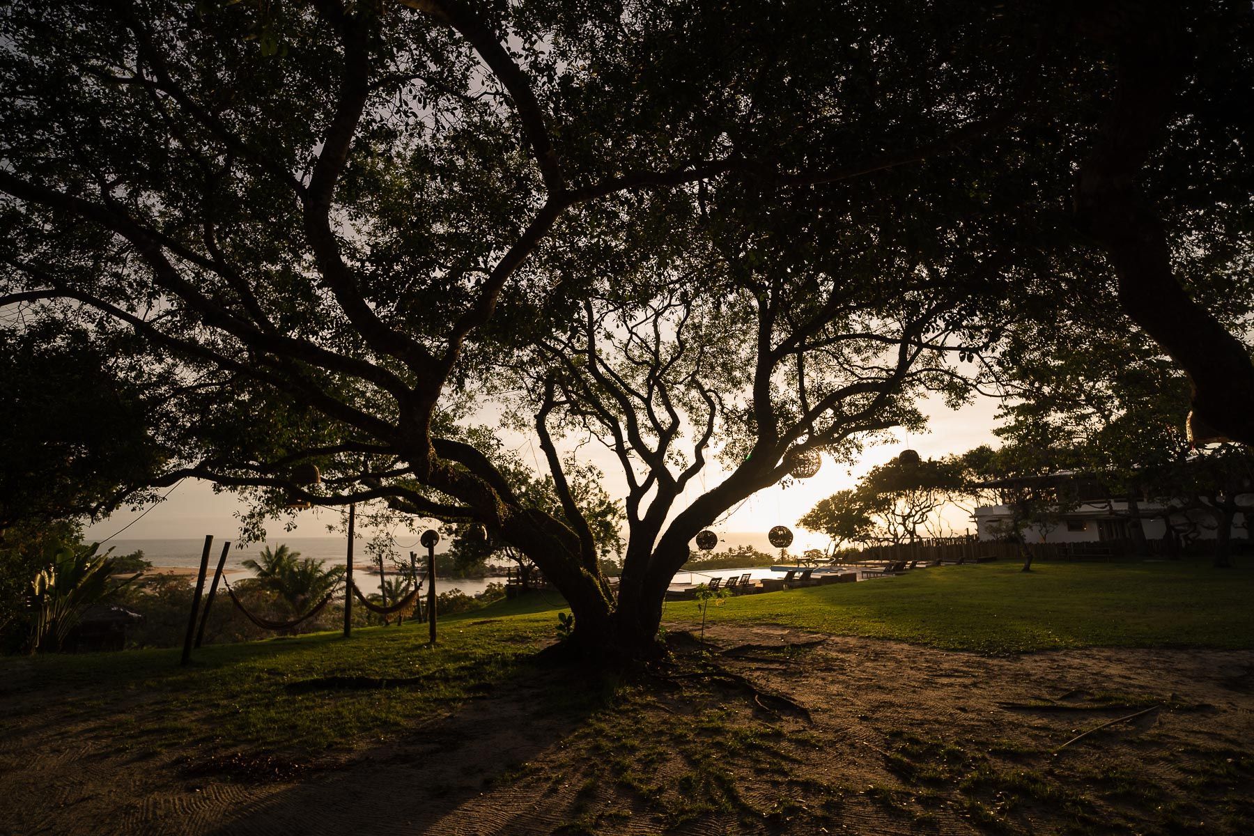 Bela Vista Hotel em Caraíva área comum