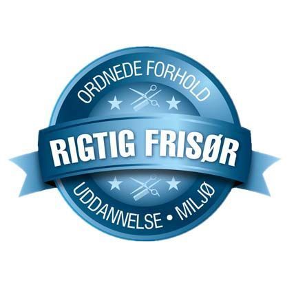 Badge for rigtig frisør med uddannelse og ordnede forhold