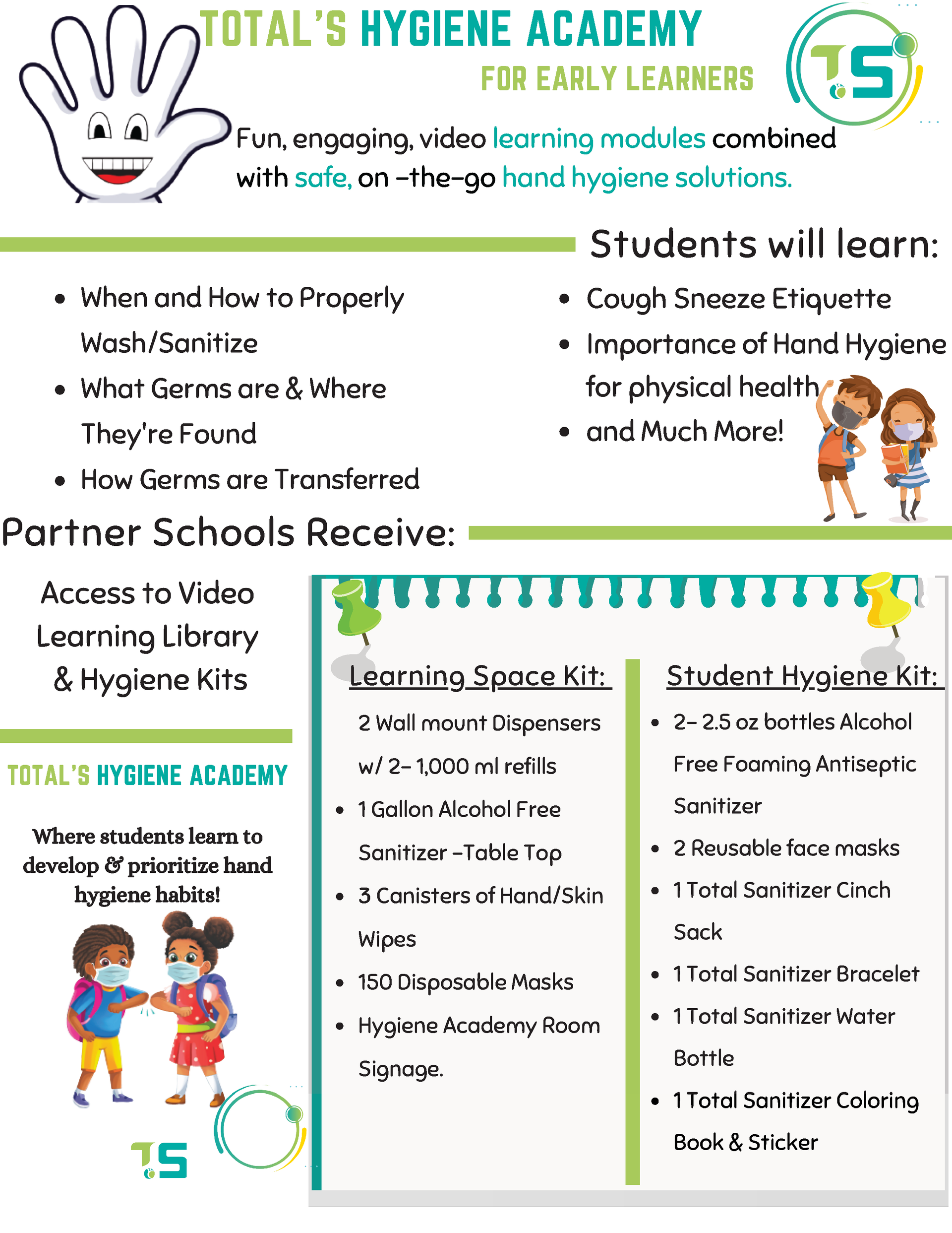 Donate Total Sanitizer - Classroom or Youth Sports Team