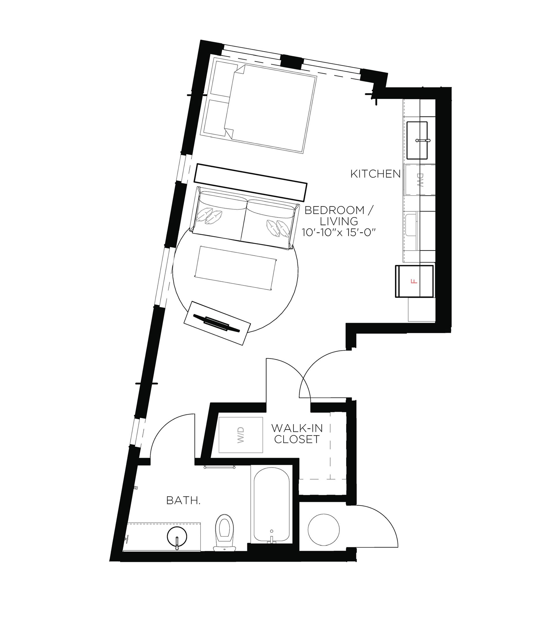 North Side Yard Studio S7 Floor Plan