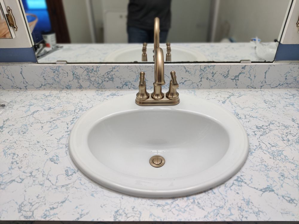Bathroom sink and faucet replacement – Lakeland FL