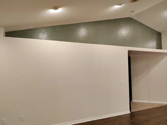 Interior painting with accent wall – Lakeland FL handyman