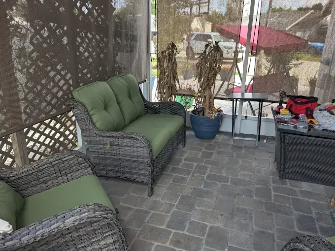 Outdoor furniture assembly – patio seating project in Polk County