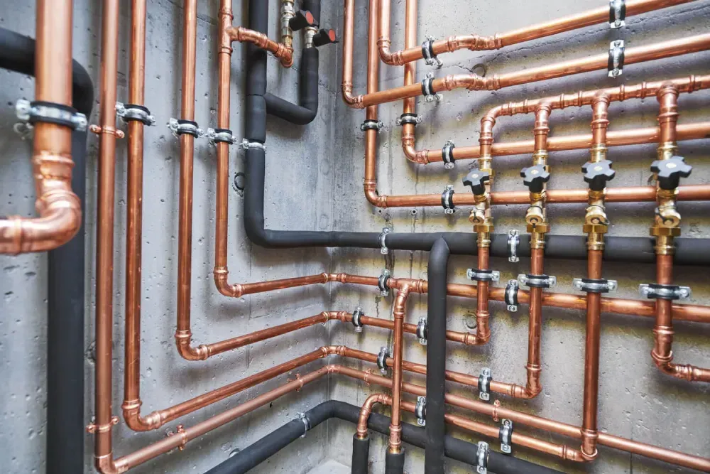 Gas fireplace plumbing installation service in Berkeley California