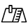 A black and white icon of a ladder on a white background.