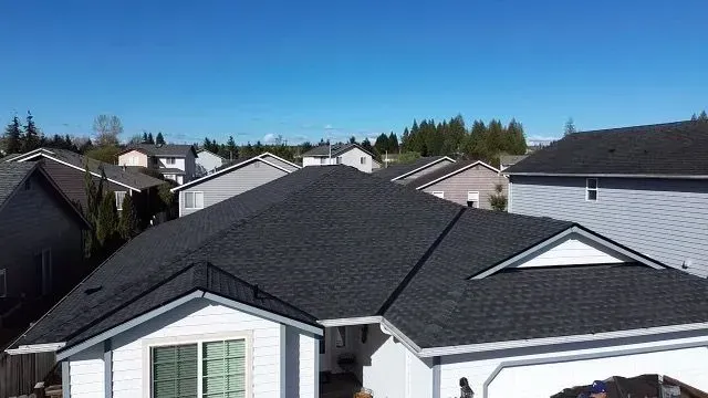 Roof replacement, removing rotting plywood and installing GAF Tiger Paw and Timberline HDZ with GAF Golden Pledge Warranty!