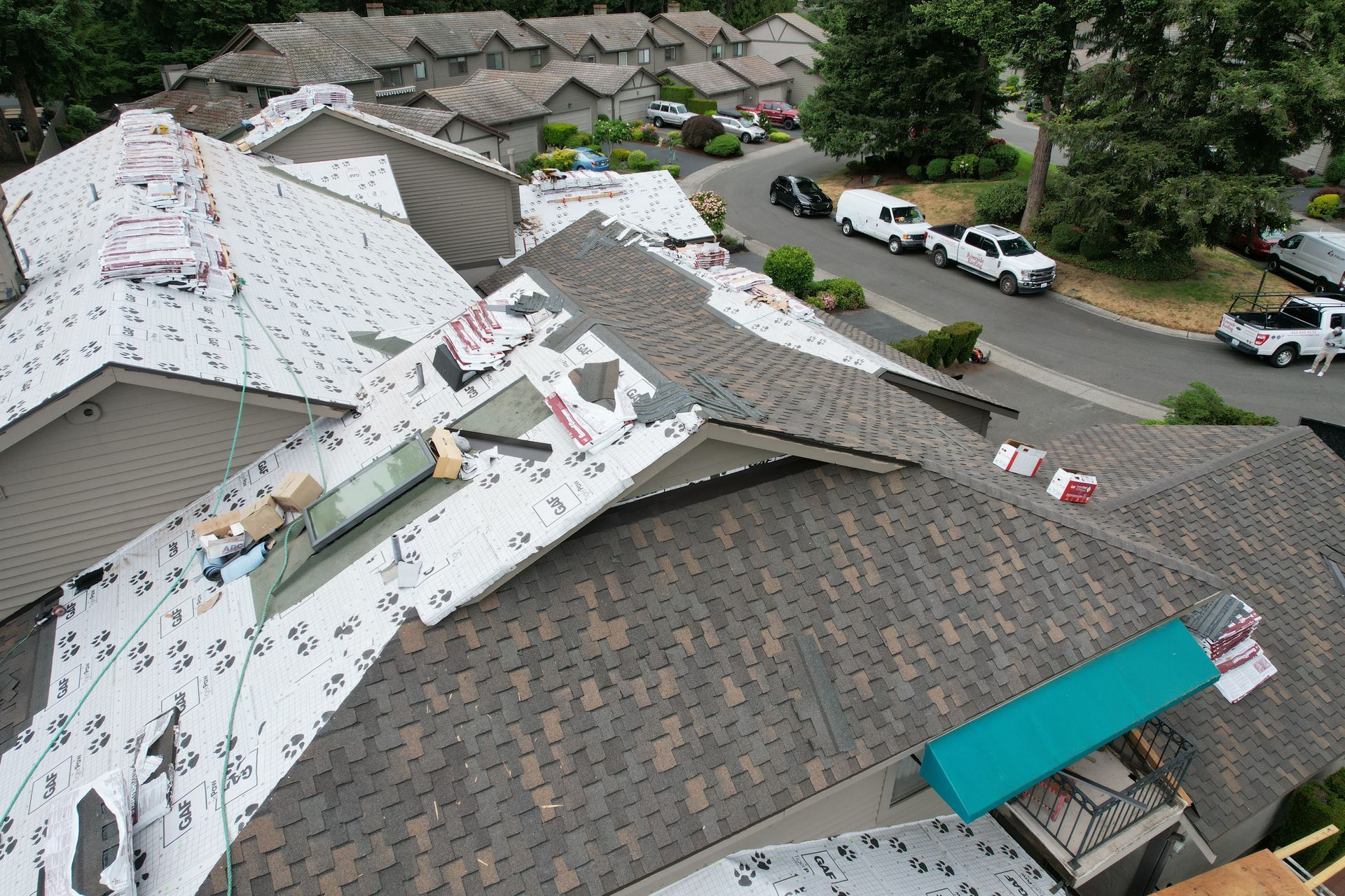 Installation of GAF Grand Canyon Designer Shingles