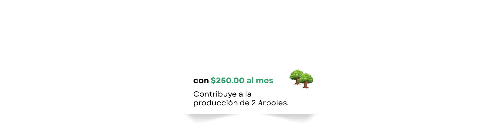 Pequeño logotipo con icono de árbol verde y texto sobre fondo blanco.