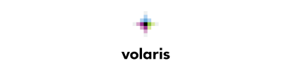 Logotipo de Volaris con una estrella multicolor sobre la palabra “volaris” sobre un fondo blanco.