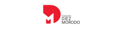 Logotipo de Diez Morodo en rojo y negro sobre fondo blanco.