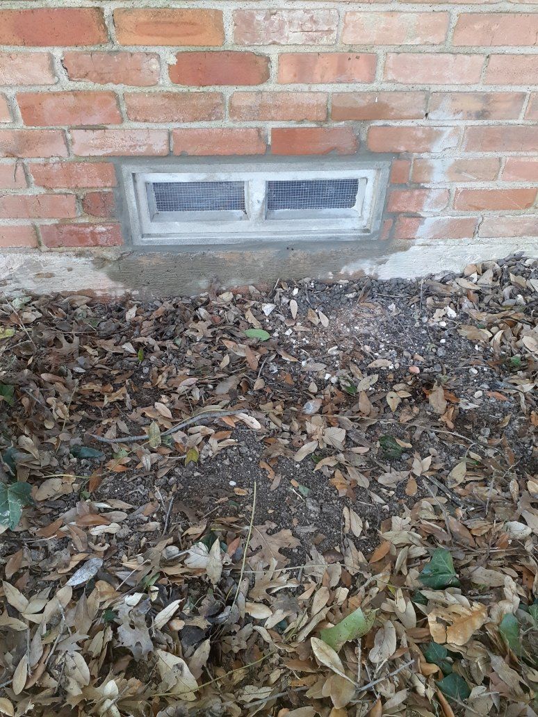 Technician Is Checking Air Conditioner - Allen, TX - Alpha Foundation Repair LLC