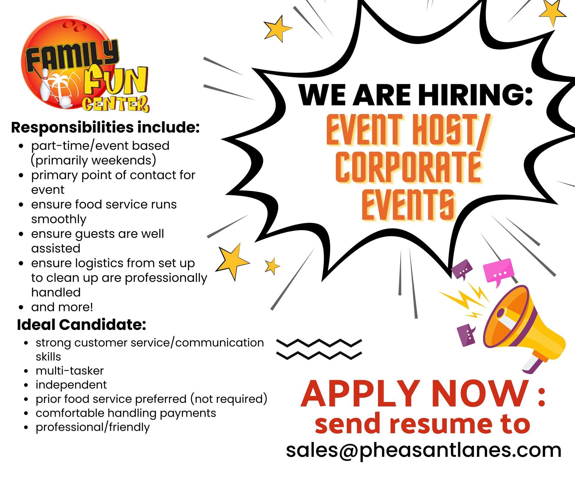 Join Our Team graphic