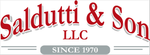The logo for saldutti & son llc since 1970
