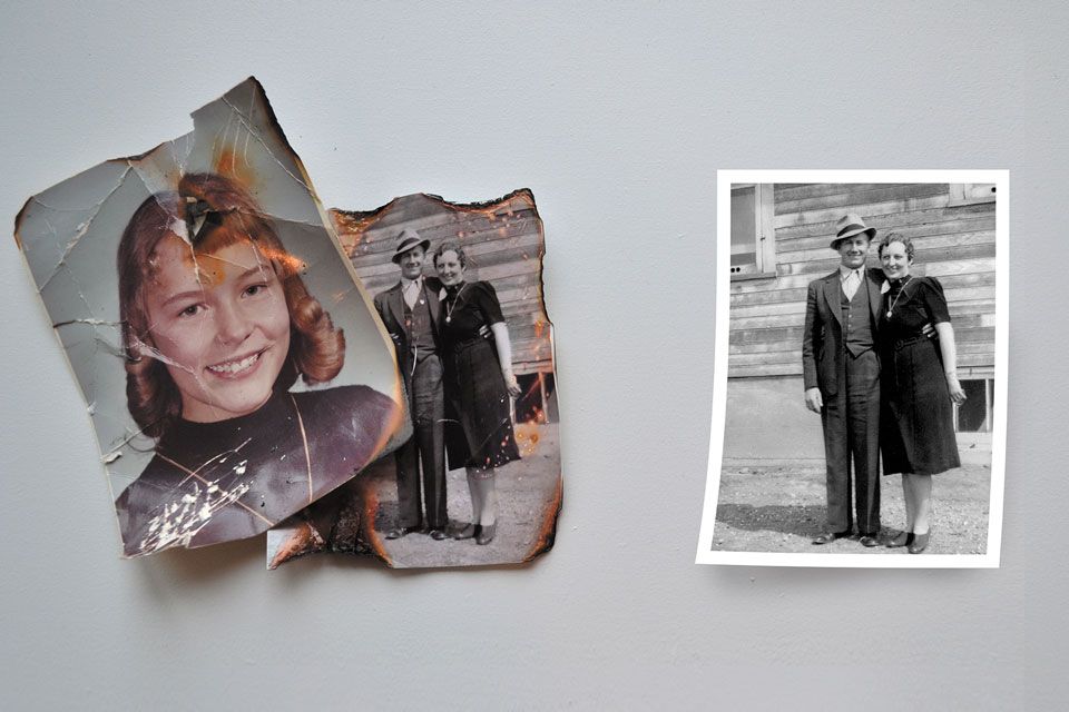 Restored vintage images